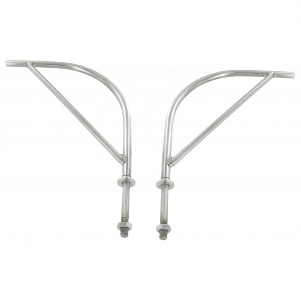 Strengthened stainless steel ``Harp`` exterior mirrorarm (Per Pair) Bus until 7.1967